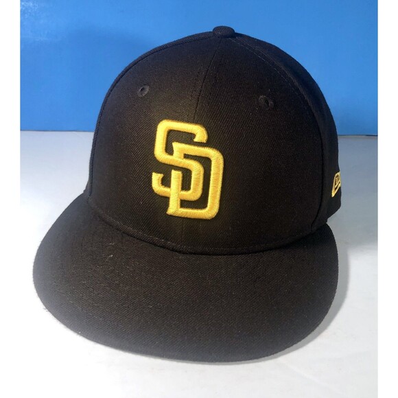 San Diego Padres fitted New Era MLB cap Size 6-7/8 -EUC - Picture 6 of 6
